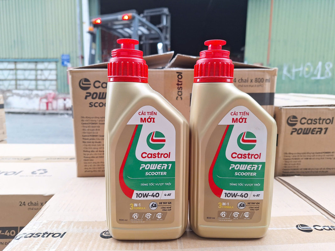 Dầu nhớt xe tay ga Castrol